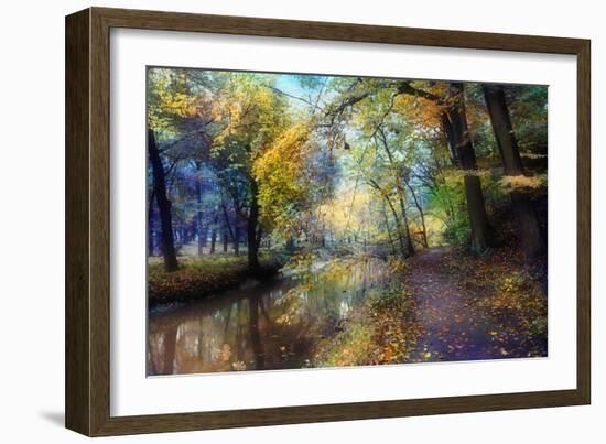 Autumn Walk-John Rivera-Framed Photographic Print