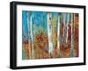 Autumn Walk-Elle Summers-Framed Premium Giclee Print