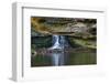 Autumn waterfall in McCormics Creek State Park, Indiana, USA-Anna Miller-Framed Photographic Print