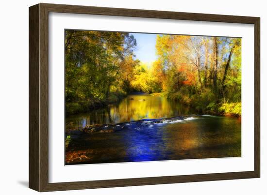 Autumn Waters II-Alan Hausenflock-Framed Photographic Print