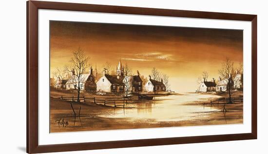 Autumn Waters-Ron Folland-Framed Premium Giclee Print