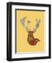 Autumn Woodland-Drawpaint Illustration-Framed Giclee Print