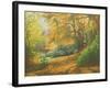 Autumn Woodlands, Kent, 2011-Peter Breeden-Framed Giclee Print