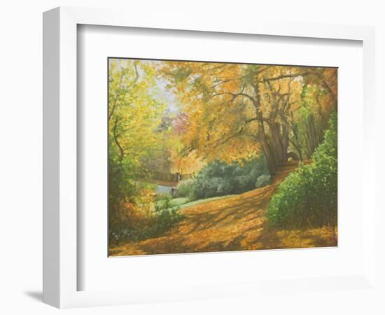 Autumn Woodlands, Kent, 2011-Peter Breeden-Framed Giclee Print