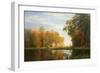 Autumn Woods, 1886 (Oil on Linen)-Albert Bierstadt-Framed Giclee Print