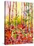 Autumn Woods-Neela Pushparaj-Stretched Canvas