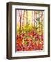 Autumn Woods-Neela Pushparaj-Framed Giclee Print