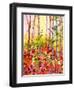 Autumn Woods-Neela Pushparaj-Framed Giclee Print