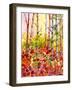 Autumn Woods-Neela Pushparaj-Framed Giclee Print
