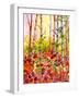 Autumn Woods-Neela Pushparaj-Framed Giclee Print