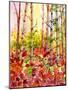 Autumn Woods-Neela Pushparaj-Mounted Giclee Print