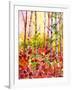 Autumn Woods-Neela Pushparaj-Framed Giclee Print