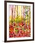 Autumn Woods-Neela Pushparaj-Framed Giclee Print