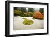 Autumn, Zen garden, Japanese garden, Portland, Oregon, USA-Panoramic Images-Framed Photographic Print