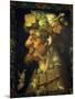 Autumn-Giuseppe Arcimboldo-Mounted Giclee Print