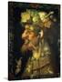 Autumn-Giuseppe Arcimboldo-Stretched Canvas