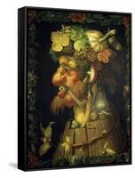 Autumn-Giuseppe Arcimboldo-Framed Stretched Canvas