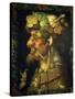 Autumn-Giuseppe Arcimboldo-Stretched Canvas