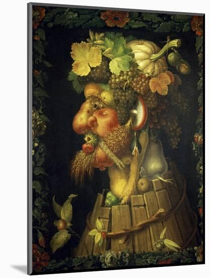 Autumn-Giuseppe Arcimboldo-Mounted Giclee Print