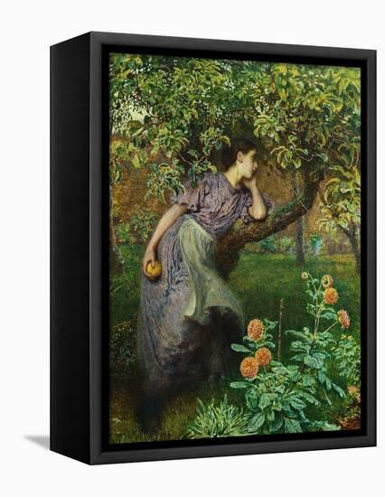 Autumn-Frederick Walker-Framed Stretched Canvas