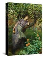 Autumn-Frederick Walker-Stretched Canvas