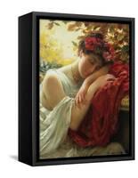 Autumn-Thomas Benjamin Kennington-Framed Stretched Canvas