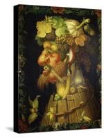 Autumn-Giuseppe Arcimboldo-Stretched Canvas