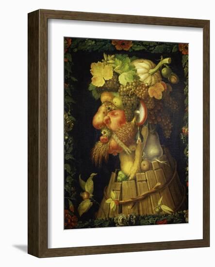 Autumn-Giuseppe Arcimboldo-Framed Premium Giclee Print