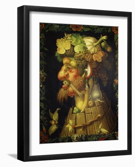 Autumn-Giuseppe Arcimboldo-Framed Premium Giclee Print