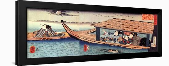 Autumn-Kuniyoshi Utagawa-Framed Giclee Print