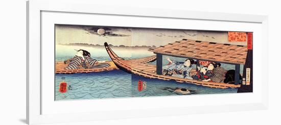 Autumn-Kuniyoshi Utagawa-Framed Premium Giclee Print