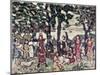 Autumn-Maurice Brazil Prendergast-Mounted Giclee Print