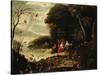 Autumn-Jan van Kessel-Stretched Canvas