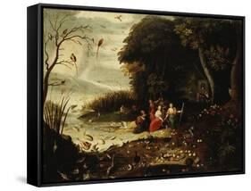 Autumn-Jan van Kessel-Framed Stretched Canvas