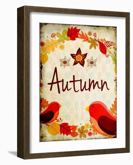 Autumn-Kimberly Allen-Framed Art Print