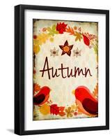 Autumn-Kimberly Allen-Framed Art Print