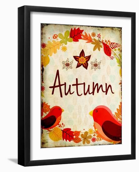 Autumn-Kimberly Allen-Framed Art Print
