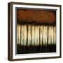 Autumnal Abstract IV-Jennifer Goldberger-Framed Art Print