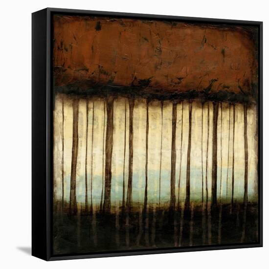 Autumnal Abstract IV-Jennifer Goldberger-Framed Stretched Canvas