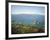 Autumnal Bloom, Senja Vewied from Sommeroy (Summer Isle), Near Tromso, Norway, Scandinavia-Dominic Webster-Framed Photographic Print