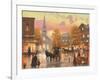 Autumnal Breeze in Pleasantville-John Zaccheo-Framed Giclee Print