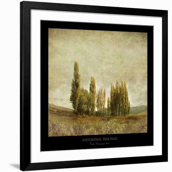 Autumnal Feelings-Carlos Casamayor-Framed Giclee Print