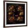 Autumnal Fruits, 1664 (Oil on Canvas)-Ottmar the Elder Elliger-Framed Giclee Print