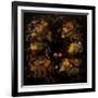 Autumnal Fruits, 1664 (Oil on Canvas)-Ottmar the Elder Elliger-Framed Giclee Print