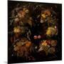 Autumnal Fruits, 1664 (Oil on Canvas)-Ottmar the Elder Elliger-Mounted Giclee Print