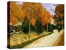 'Autumnal Garden' or 'The Public Park', 1888-Vincent van Gogh-Stretched Canvas