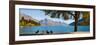 Autumnal Lake Wakatipu at Queenstown, Otago, South Island, New Zealand, Pacific-Matthew Williams-Ellis-Framed Premium Photographic Print