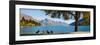 Autumnal Lake Wakatipu at Queenstown, Otago, South Island, New Zealand, Pacific-Matthew Williams-Ellis-Framed Premium Photographic Print