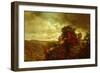 Autumnal Landscape by William Mason Brown-William Mason Brown-Framed Giclee Print