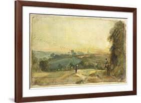 Autumnal Sunset-John Constable-Framed Giclee Print